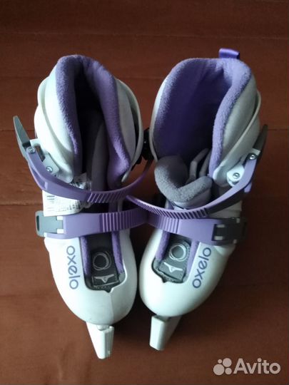 Коньки ледовые детские раздвижные play 3 Oxelo