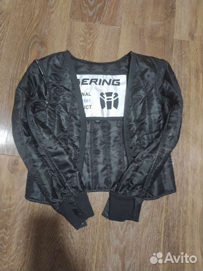 Мотокуртка кожаная женская