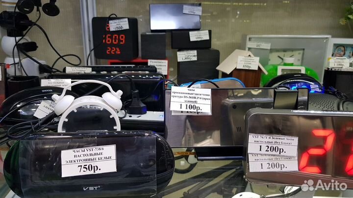 Часы проекционные LED Зеркальныt Gaosiio