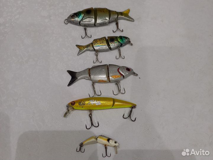 Воблеры, вертушки, колебалки для ловли хищных рыб