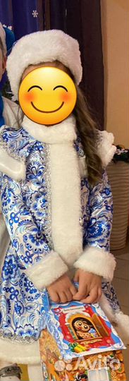 Костюм снегурочки 116