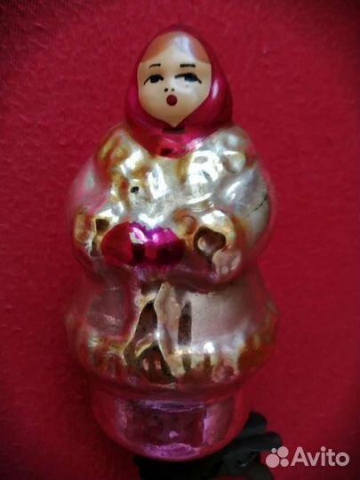 Елочные игрушки СССР на прищепке