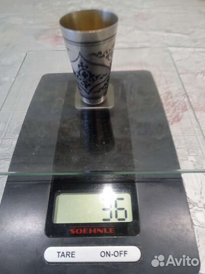 Серебряная стопка