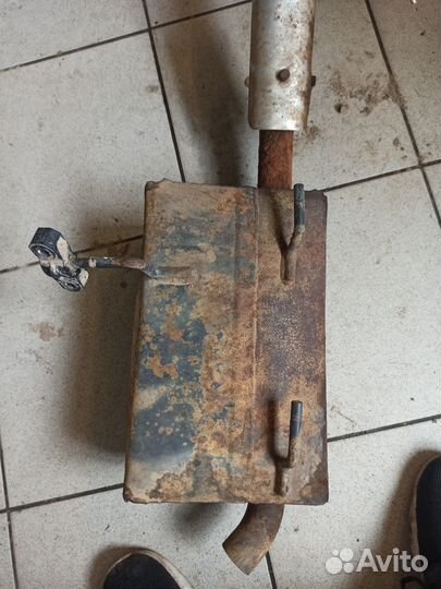 Глушитель в сборе Русская механика 500 tgb