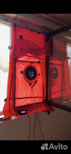 Обследование частного дома, аэродверь