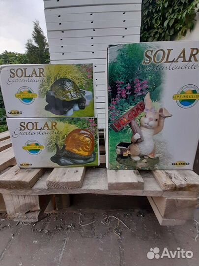 Светильники садовые на солнечных батареях