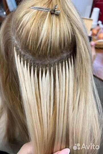 Наращивание волос / коррекция / снятие /капсуляция