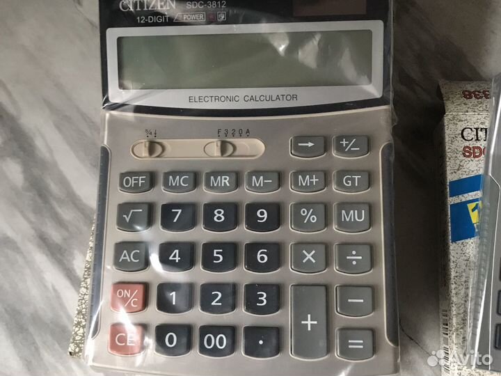 Калькулятор новый Citizen