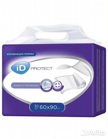 Пеленки впитывающие 60/90