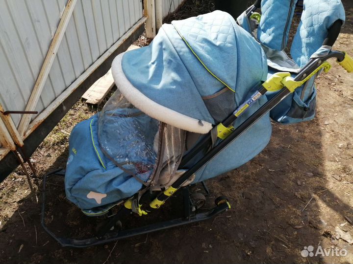 Санки коляска Ника 7 3