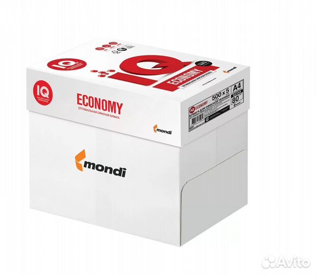 Бумага офисная А4 Mondi и KYM LUX Business