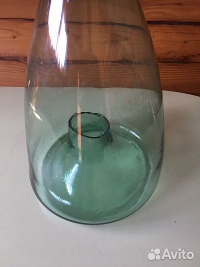 Старинная бутыль Малек для ловли рыбы