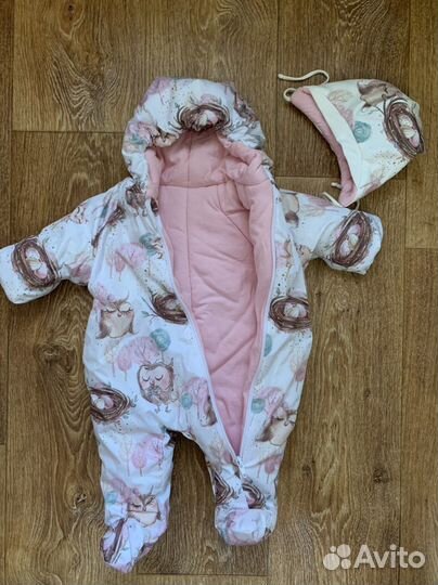 Комплект на выписку для девочки