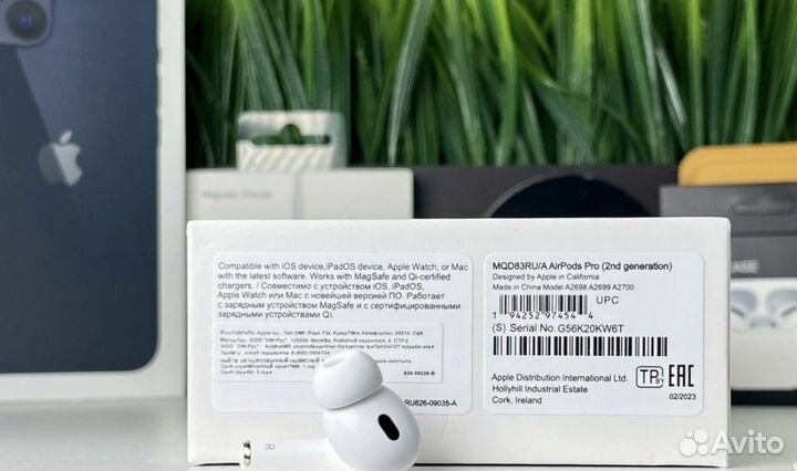 Airpods pro 2 новые гарантия новые отзывы отличные