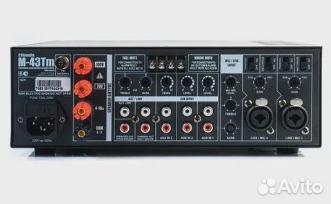 Микшер-усилитель cvgaudio M-43Tm