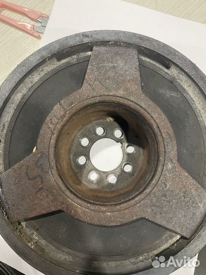Шкив коленвала ауди Фольксваген 2,5 Тди v6