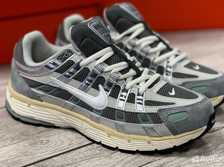 Кроссовки мужские Nike P-6000 Flat Pewter Grey