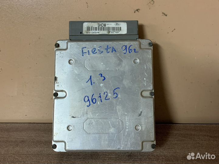 Блок эбу Фиеста 1996-2001 (1,3)