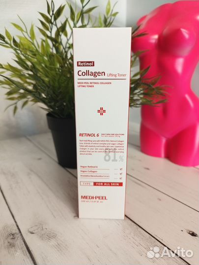Тонер medi-peel retinol collagen lifting toner