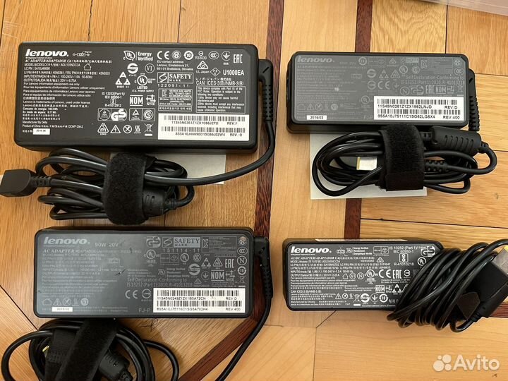 Блок питания Lenovo 135W, 90W, 65W, 45W