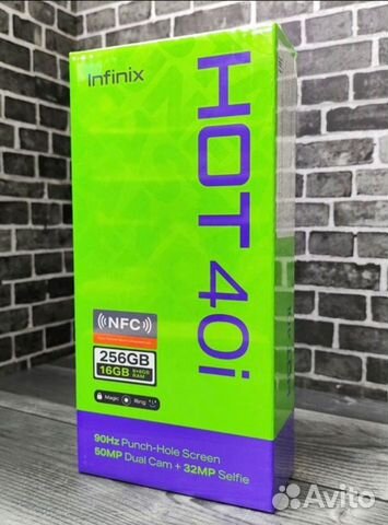 Infinix HOT 40i, 8/128 ГБ объявление продам