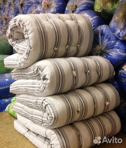 Охотникам рыбакам матрас ватный толстый новый