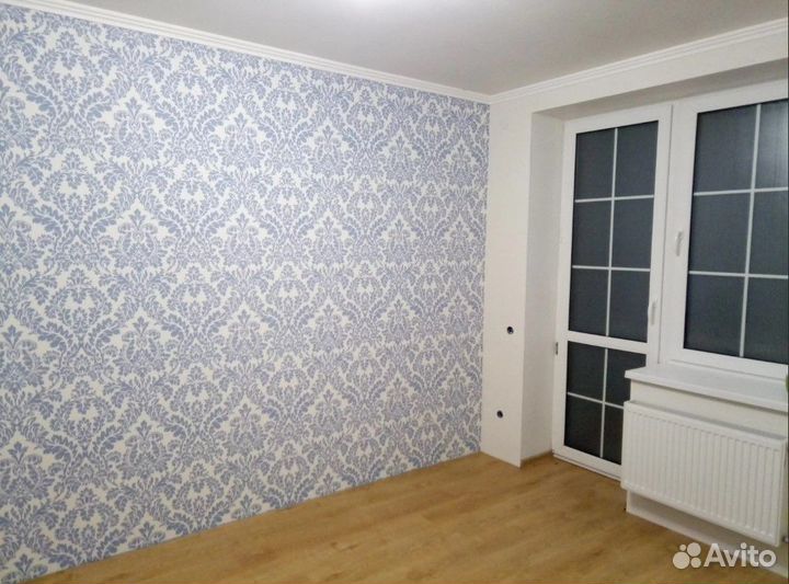 Шпаклевка под обои, под покраску. Поклейка обоев