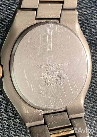 Часы Citizen Titanium Япония, оригинал