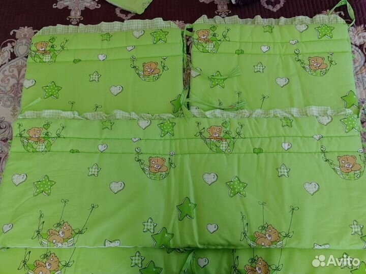 Бортики в кроватку