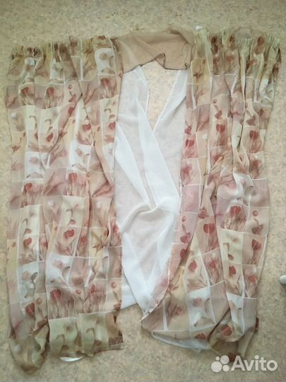 Шторы и тюль на кухню