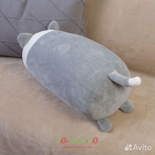 Мягкая игрушка кот-подушка
