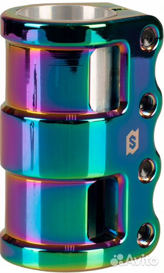 Зажим skip Quadruple неохром Nov167