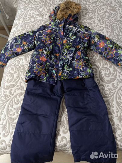 Зимний костюм для девочки134