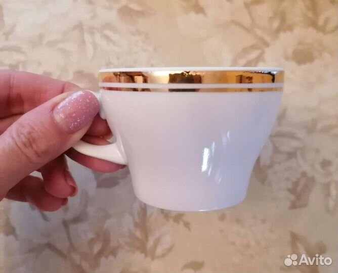 Кофейная пара, сервиз СССР Пролетарий 60-70 гг