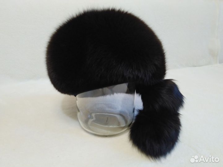 Шапка женская из песца