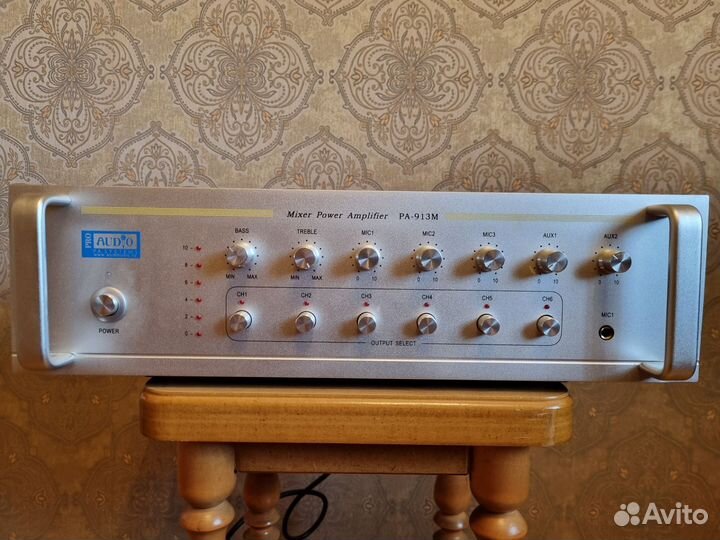 Трансляционный микшер-усилитель Proaudio PA-913M