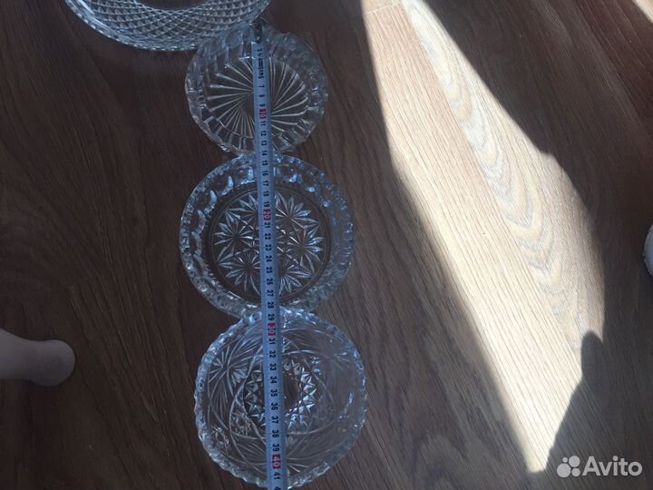 Вазы хрустальные