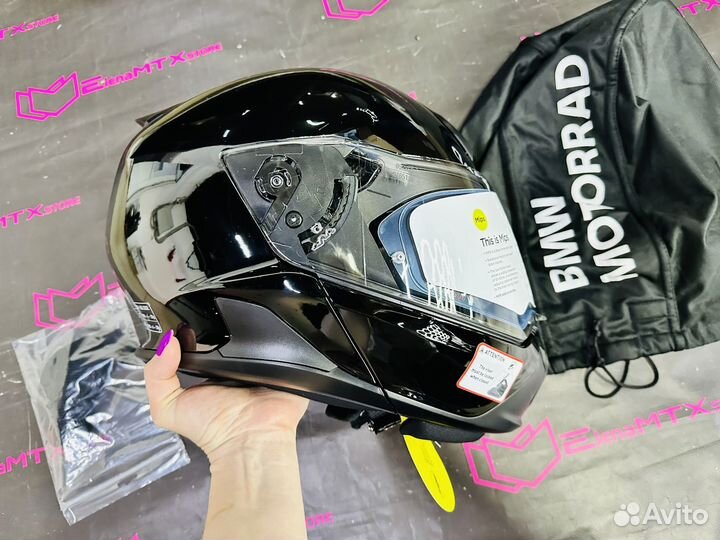 Мотошлем BMW Motorrad System 7 Carbon Evo, Black