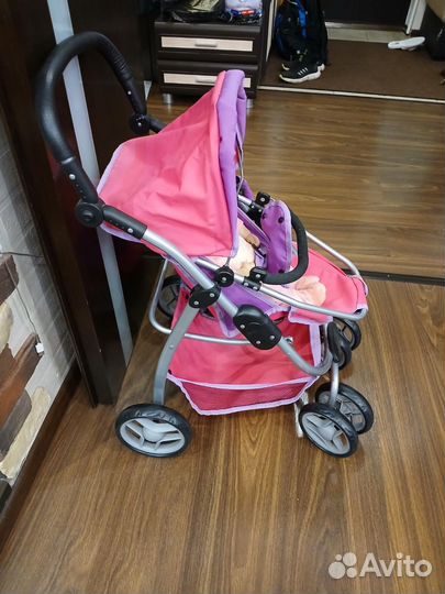 Коляска трансформер для кукол