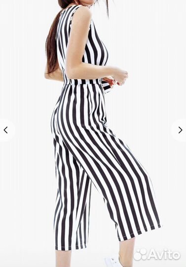 Летний комбинезон в полоску gepur