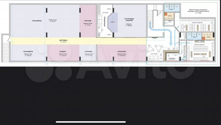 Свободного назначения, 477.4 м²