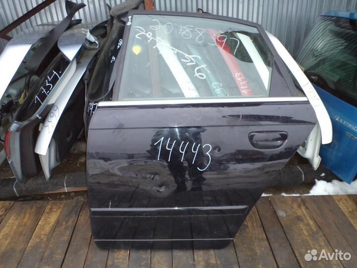 Дверь задняя левая Audi A4 B7 2005-2008 8E0833051J