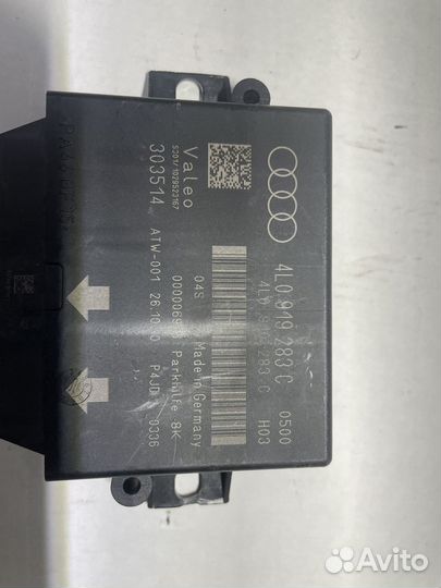Блок парктроников на Ауди А6 С6 4L0919283C