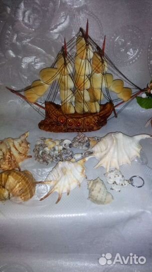 Фигурки, ракушки