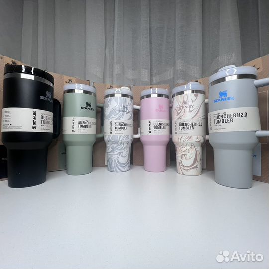 Термокружка stanley с трубочкой 1,18 л