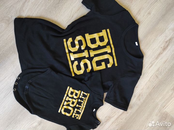 Футболка и боди family look