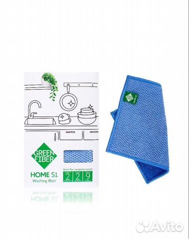Файбер для мытья посуды