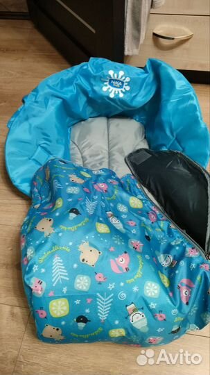 Сидушка на санки и чехол для ног