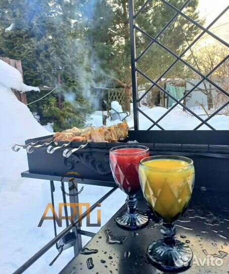 Кованный мангал