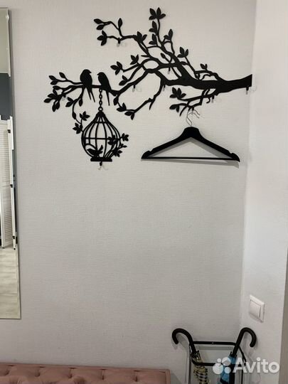 Вешалка настенная ручной работы